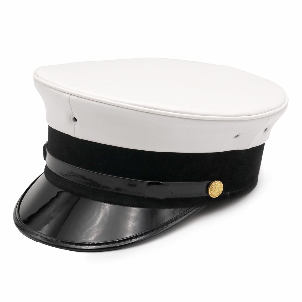Midway Cap Co. - 113 Bell Crown Cap - White